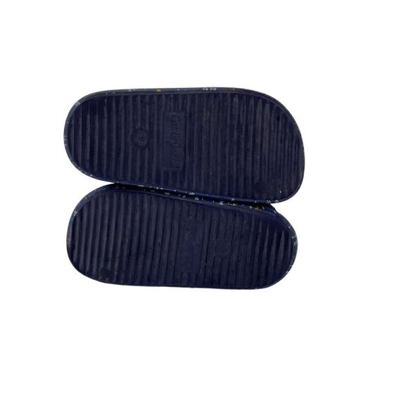 Cat & Jack Wynne Footbed Foam Sandal sz 9 Blue Dot Toddler - Picture 8 of 9